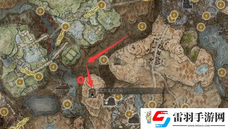 无名灵庙地图标示