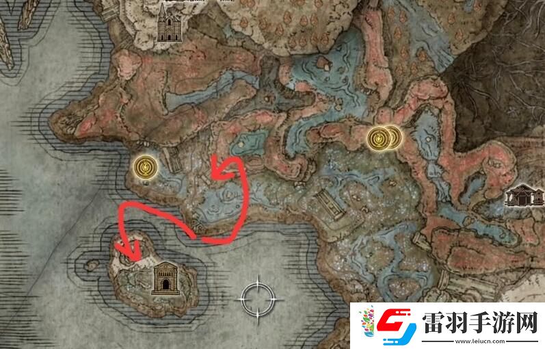 无名灵庙地图标示