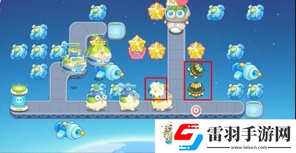 保卫萝卜4太空穿越第26关怎么过