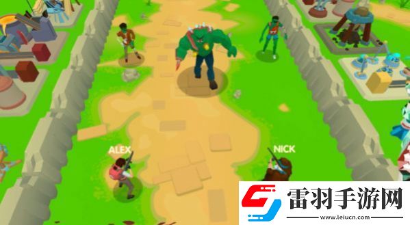 双人僵尸防守游戏