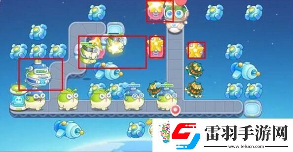 保卫萝卜4太空穿越第26关怎么过