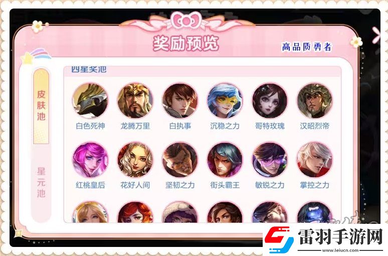 王者荣耀海岛乐园有什么皮肤可以使用