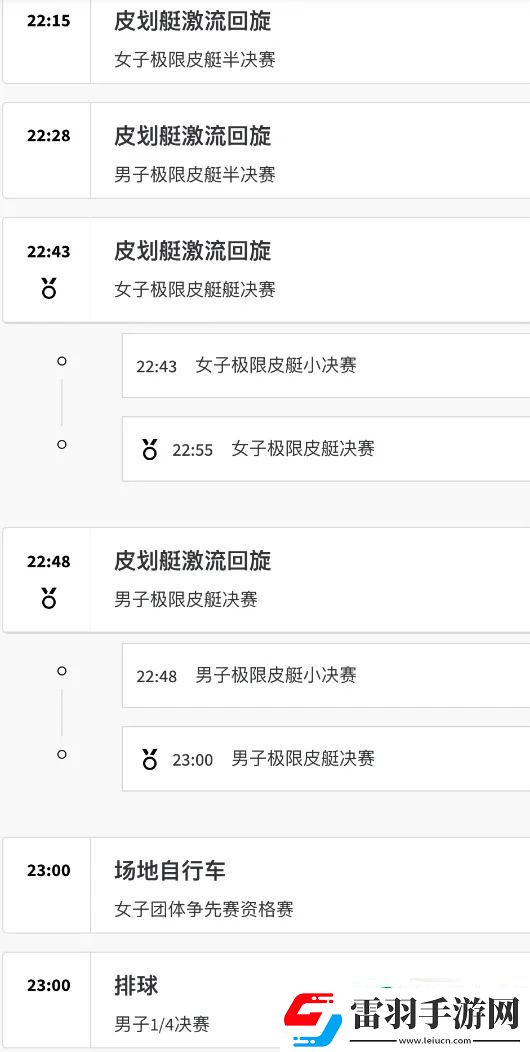 巴黎奥运会8月5日赛程都有哪些赛程