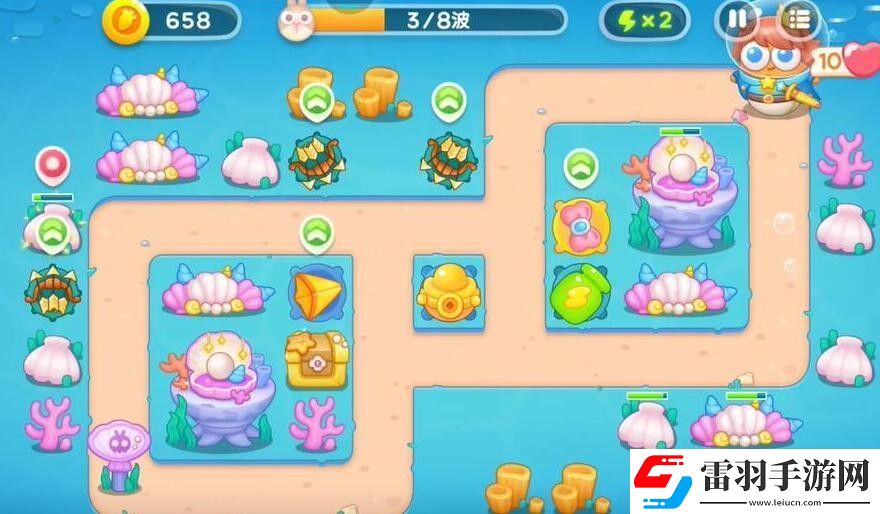 保卫萝卜4海的闺女第102关怎么过
