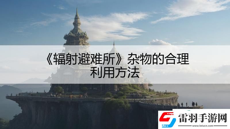 辐射避难所杂物的合理利用方法