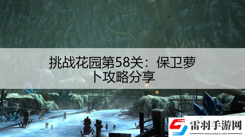 挑战花园第58关