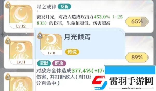 龙与世界的尽头影卫技能怎么搭配