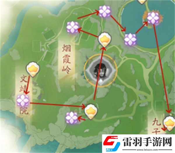 射雕无定风华位置在哪里