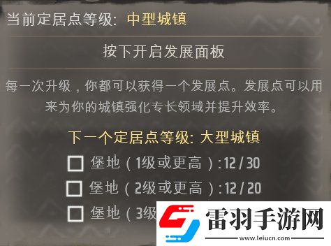 庄园领主新手入门攻略