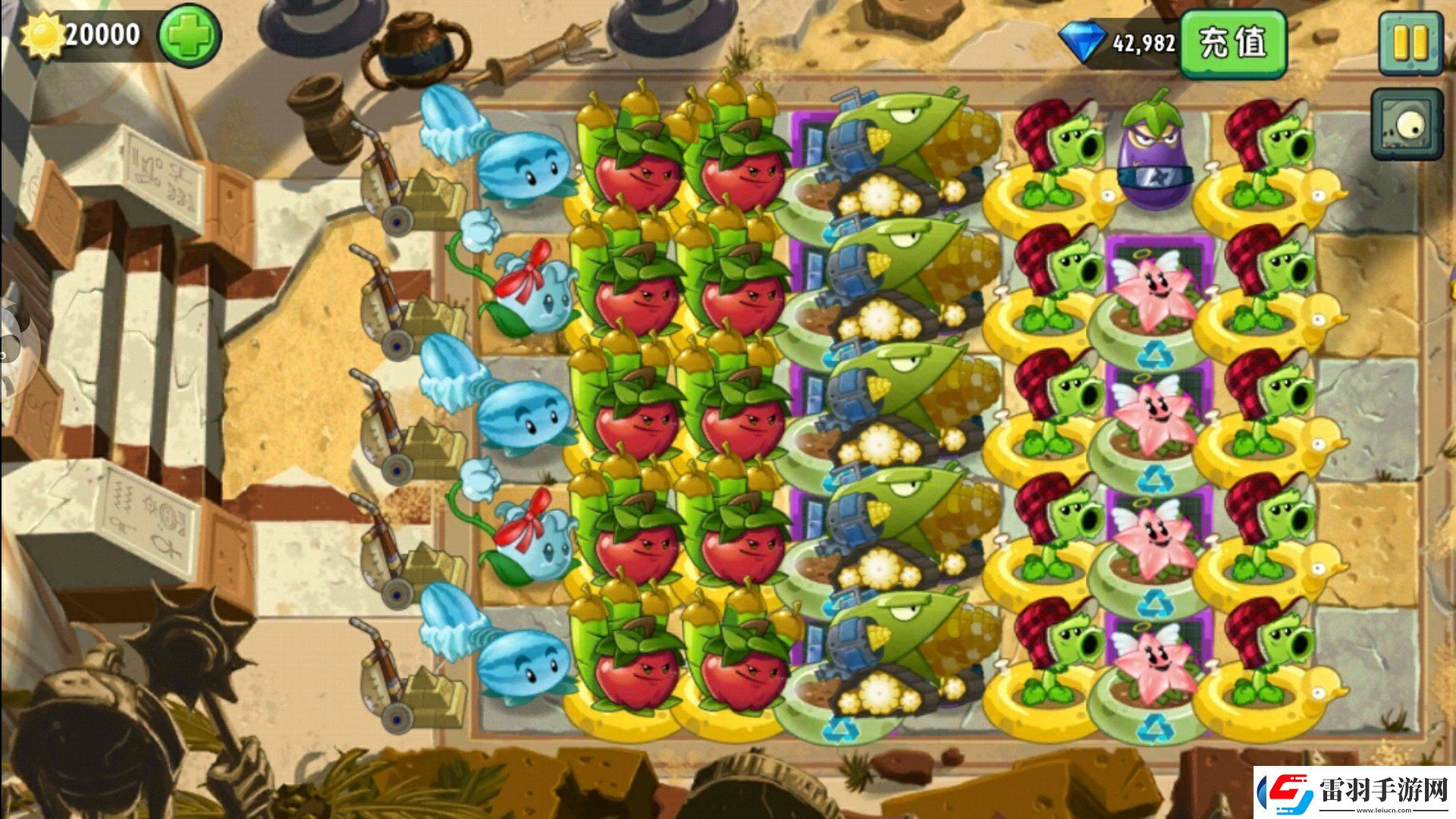 植物大战僵尸无尽模式开局怎么玩