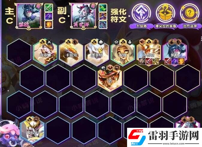 金铲铲之战凯隐上分阵容​​​​​​​推荐