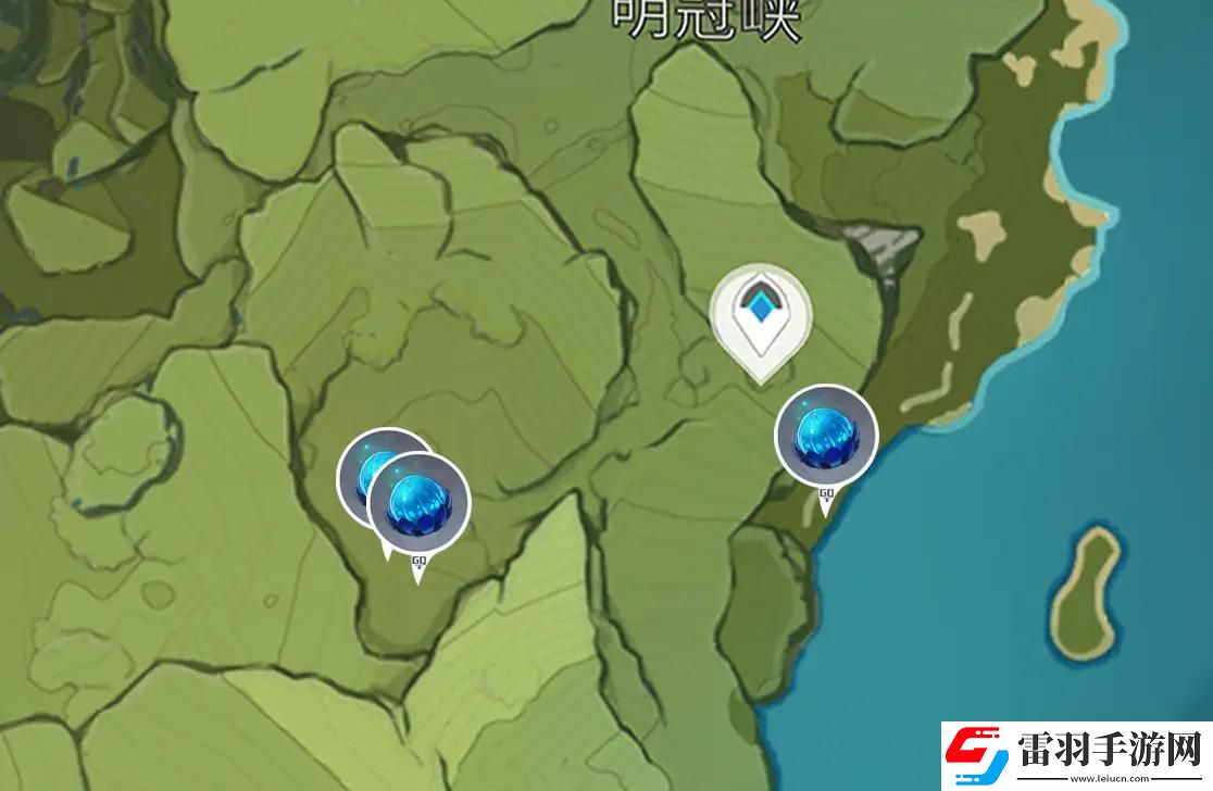 原神冰雾花位置一览