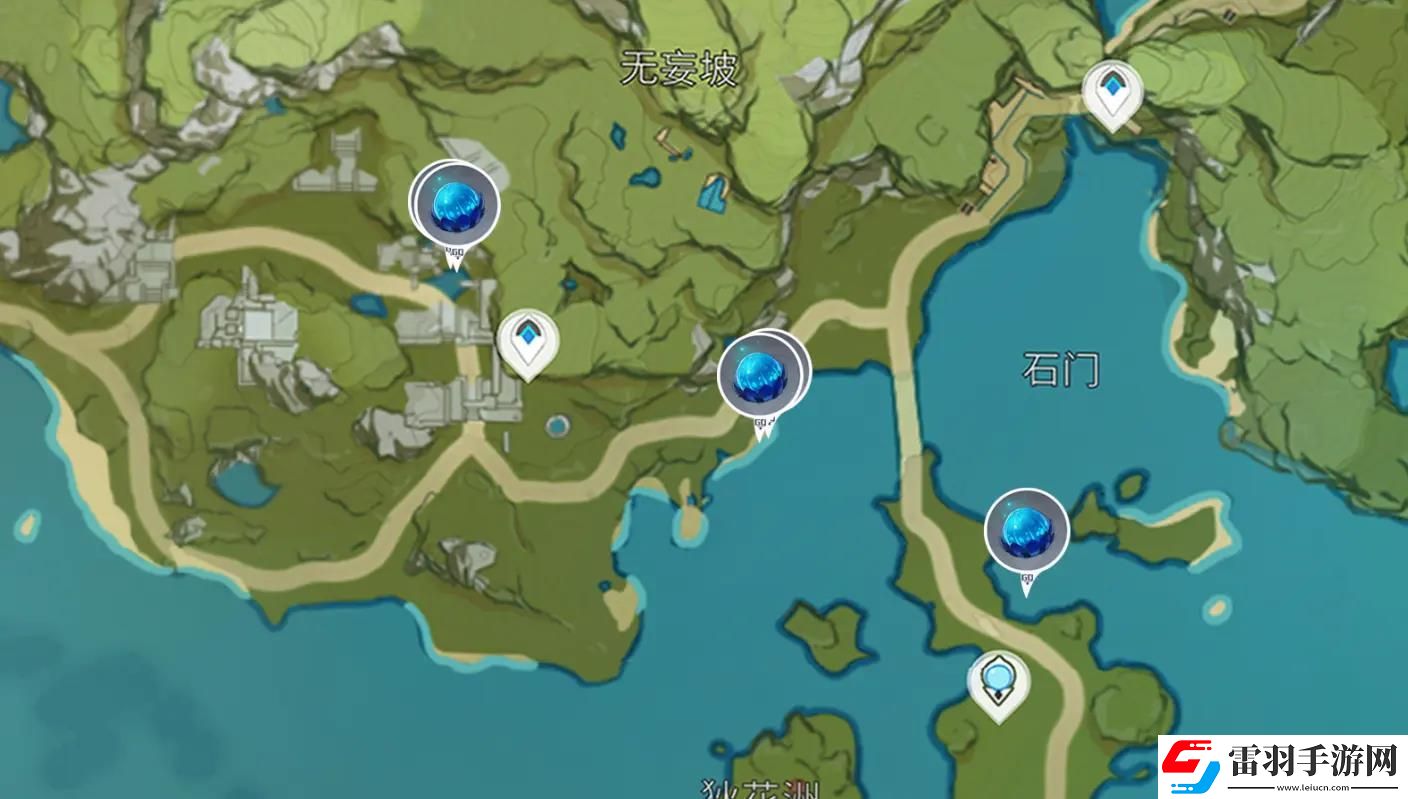 原神冰雾花位置一览