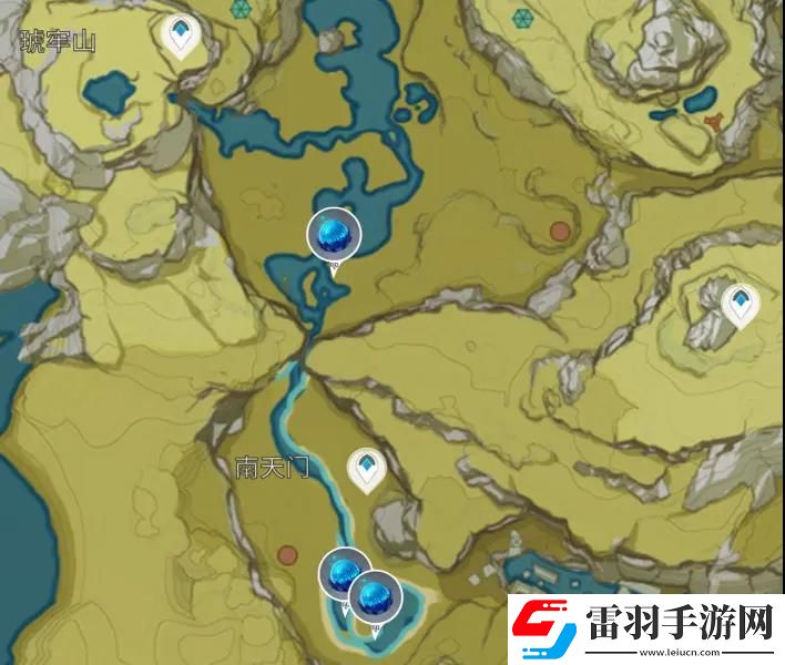 原神冰雾花位置一览