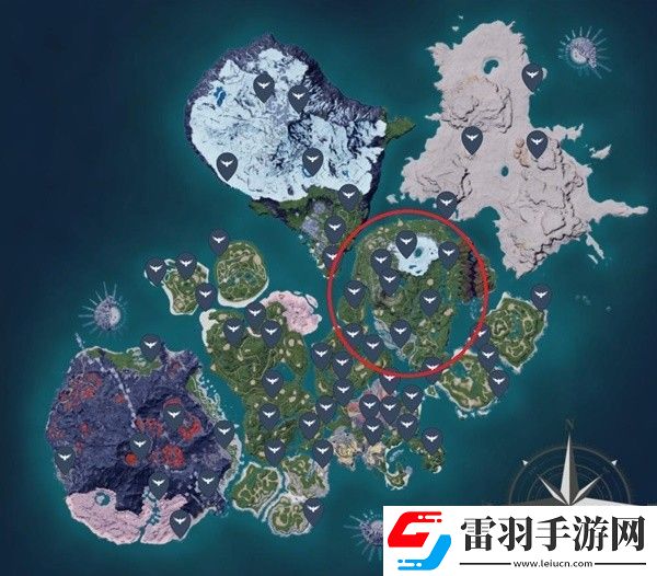 幻兽帕鲁各矿石采集点位置一览
