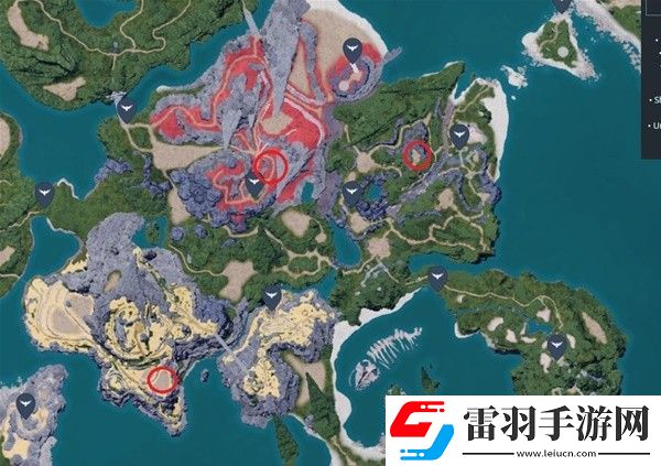 幻兽帕鲁各矿石采集点位置一览