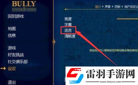 恶霸鲁尼设置中文玩法