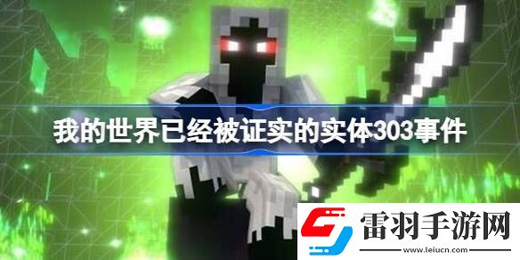 我的世界已经被证实的实体