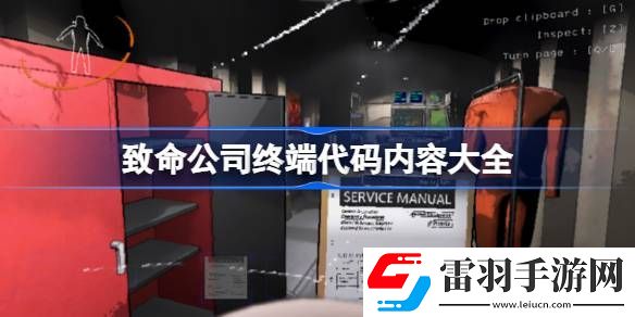 致命公司终端代码内容大全