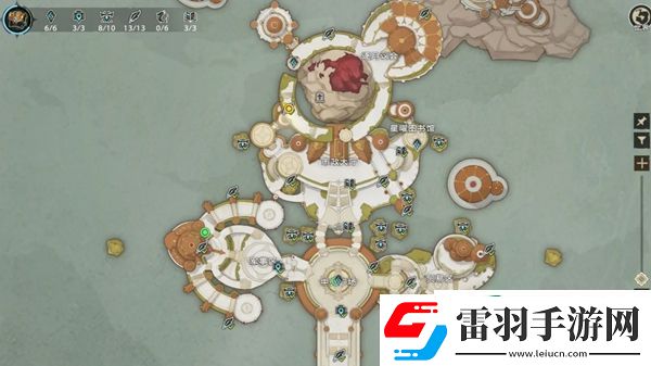 塔瑞斯世界全地图探索点位有哪些