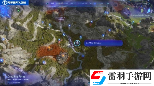 阿凡达潘多拉边境菌丝网络活动在什么位置