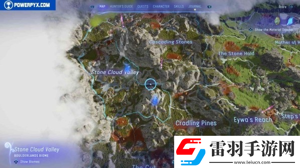 阿凡达潘多拉边境菌丝网络活动在什么位置