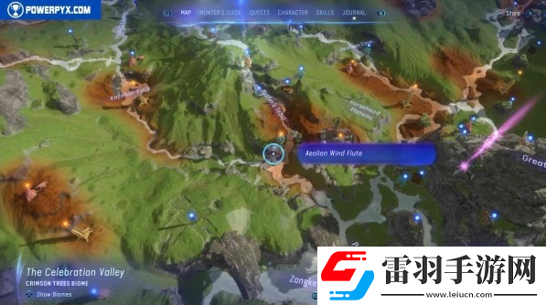 阿凡达潘多拉边境艾奥利安风笛在哪