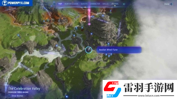 阿凡达潘多拉边境艾奥利安风笛在哪