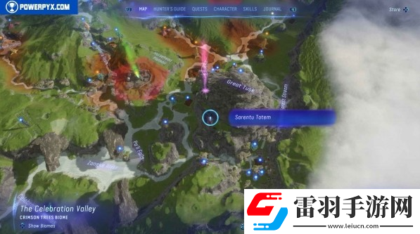 阿凡达潘多拉边境萨仁图图腾在哪
