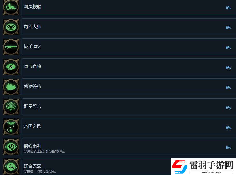 战锤40K行商浪人有哪些成就