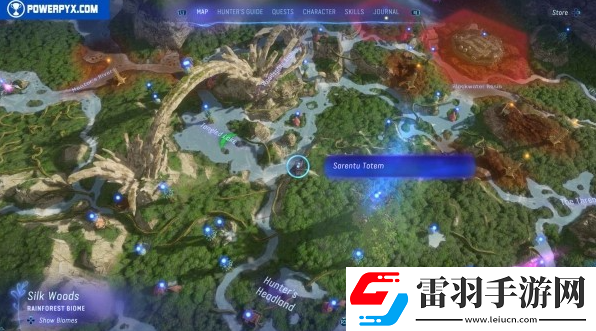 阿凡达潘多拉边境萨仁图图腾在哪