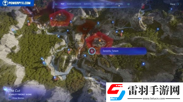 阿凡达潘多拉边境萨仁图图腾在哪