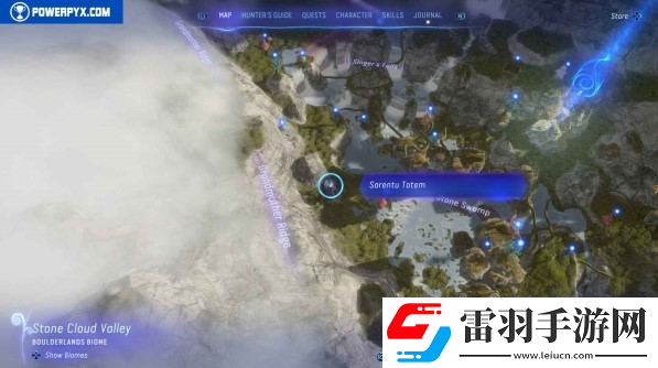 阿凡达潘多拉边境萨仁图图腾在哪