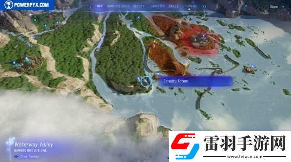 阿凡达潘多拉边境萨仁图图腾在哪