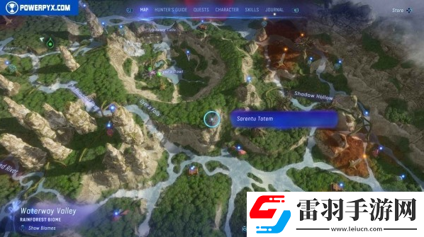 阿凡达潘多拉边境萨仁图图腾在哪