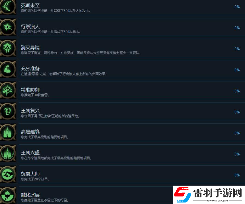 战锤40K行商浪人有哪些成就