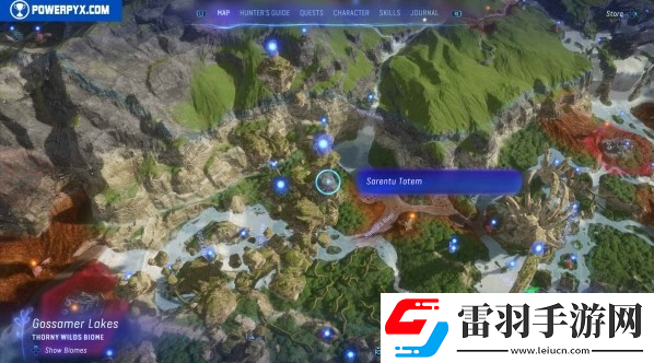 阿凡达潘多拉边境萨仁图图腾在哪