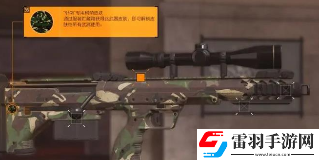 全境封锁2武器皮肤怎么装备
