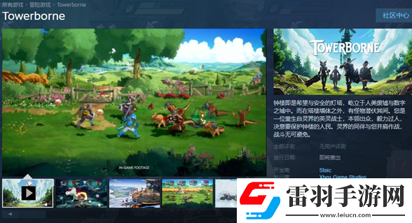 Towerborne上线什么平台