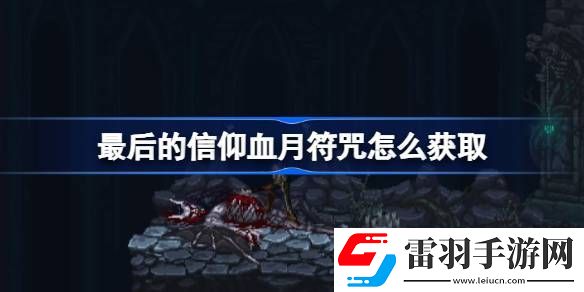 最后的信仰血月符咒怎么获取