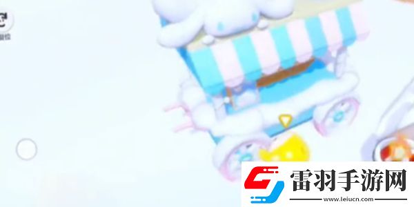 蛋仔派对大耳狗移动摊位车怎么用