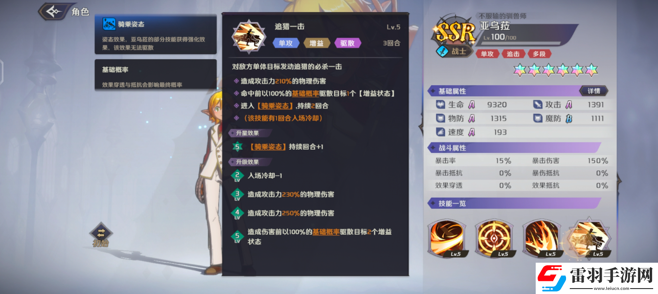纳萨力克之王战士亚乌菈怎么样