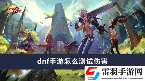 dnf手游怎么测试伤害