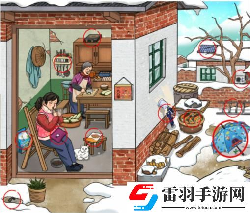 文字玩出花怀旧下雪年通关攻略