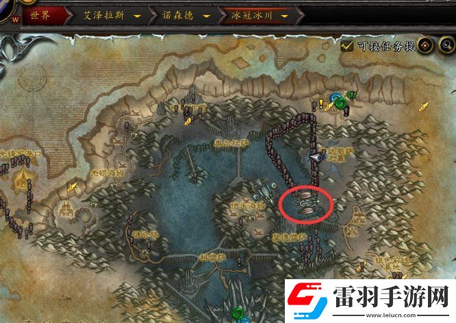 魔兽世界奥格瑞姆之锤位置一览