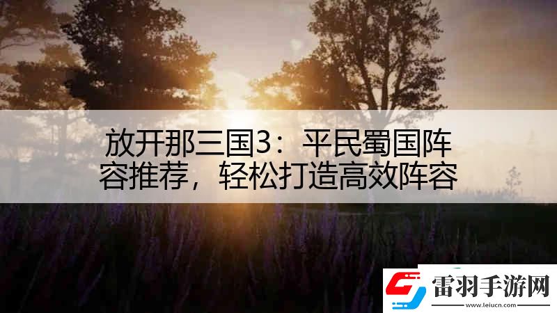 放开那三国3