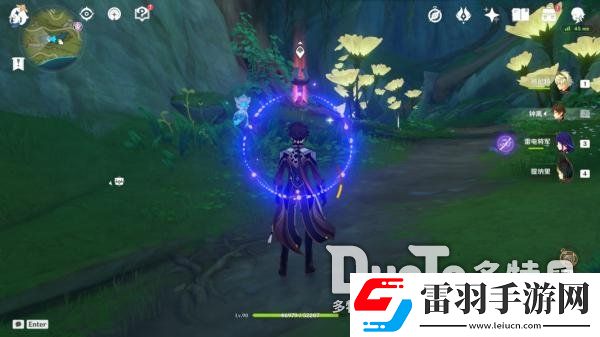 原神二净甸水下锚点开启方法