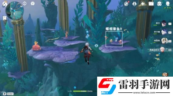 原神旧日之海10个螺帽章鱼解谜攻略