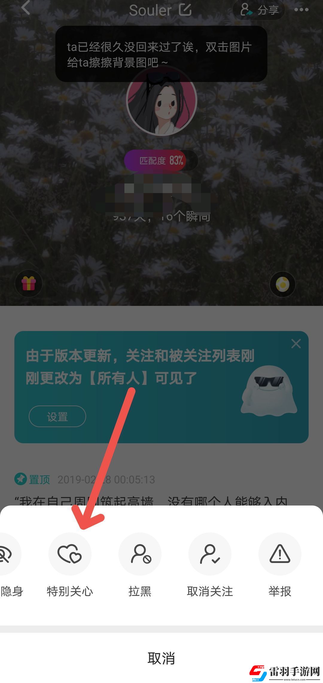 soul特别关心规则介绍