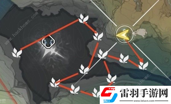 鸣潮傲寒钟采集路线图